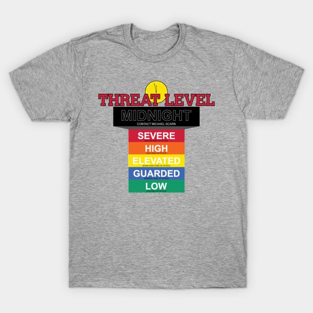 Threat Level Midnight T-Shirt by huckblade